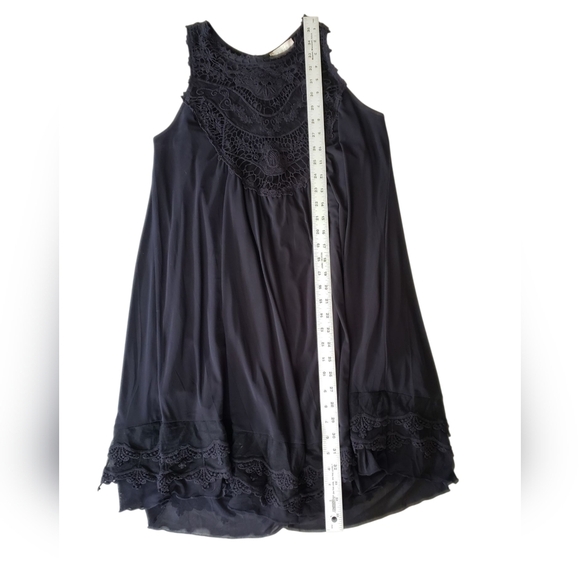 Altar'd Black Lace Tank Dress Small - Picture 7 of 8